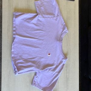 purple champion t, size xs